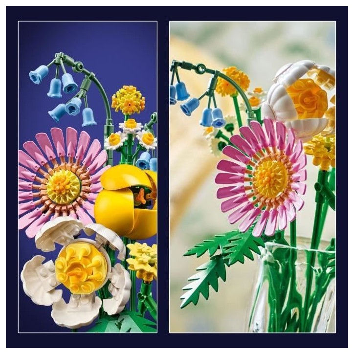 LEGO Botanicals 10347 Petit Bouquet Ensoleillé - Fleurs Artificielles enfant 9 ans & Ado LEGO Botanicals 10347 Petit Bouquet Ensoleillé - Fleurs Artificielles enfant 9 ans & Ado