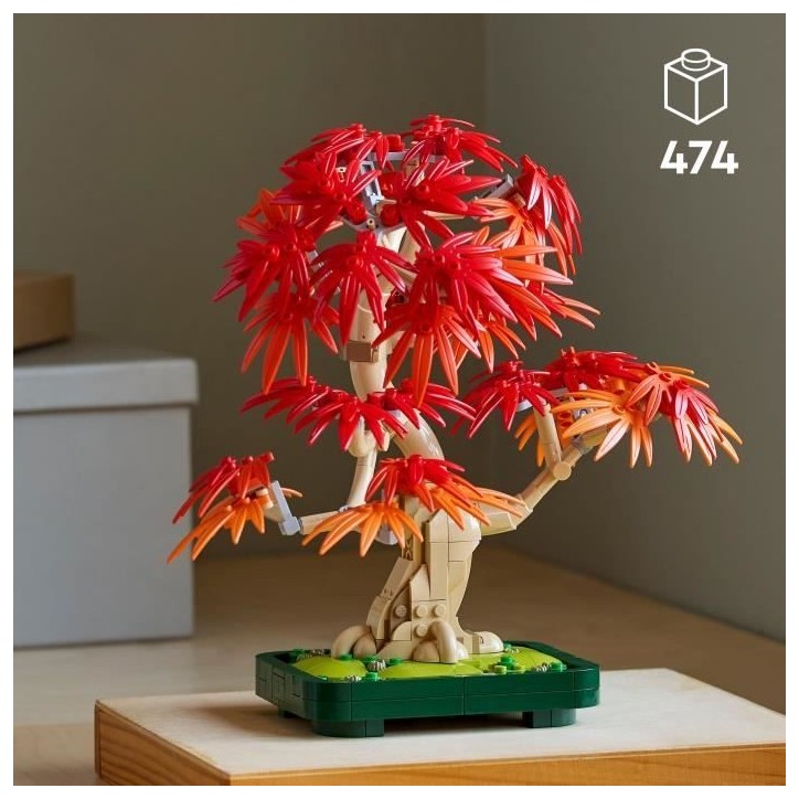 LEGO Botanicals 10348 Bonsai d'Érable Rouge du Japon - Kit de Construction pour Adulte LEGO Botanicals 10348 Bonsai d'Érable Rouge du Japon - Kit de Construction pour Adulte