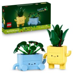 LEGO Botanicals 10349 Petites Plantes Souriantes - Jeu de Construction