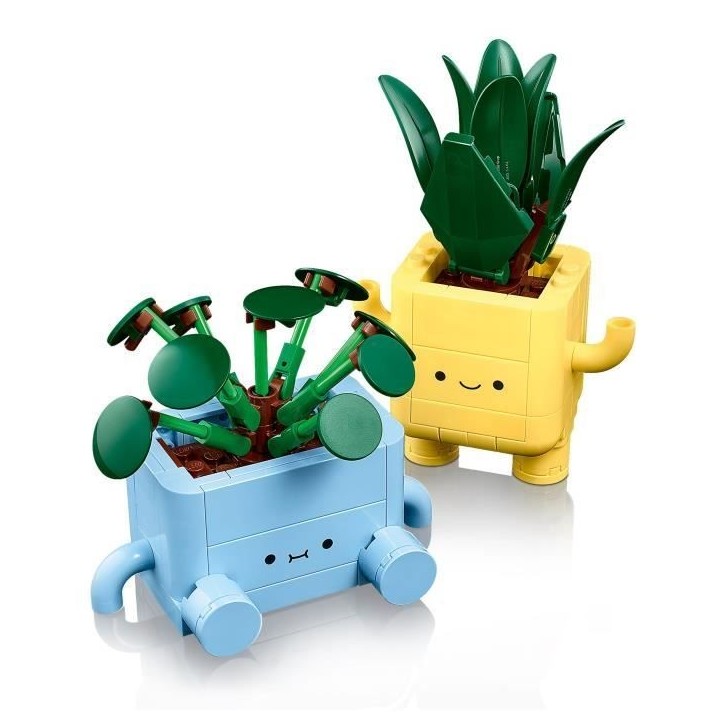 LEGO Botanicals 10349 Petites Plantes Souriantes - Jeu de Construction des 9 ans