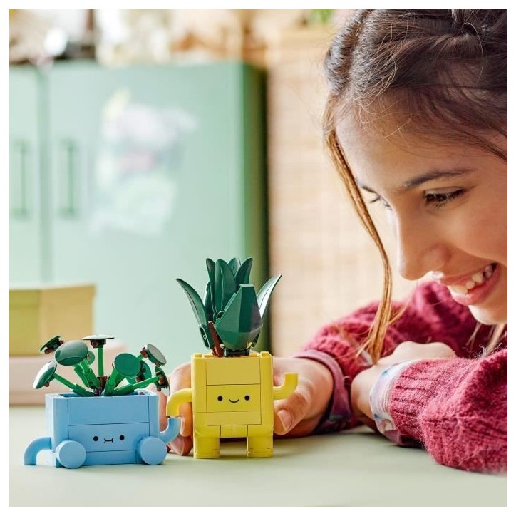 LEGO Botanicals 10349 Petites Plantes Souriantes - Jeu de Construction des 9 ans