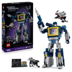 LEGO Icons 10358 Transformers : Soundwave - Set de Construction pour A