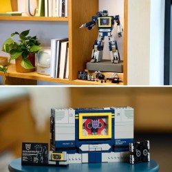 LEGO Icons 10358 Transformers : Soundwave - Set de Construction pour A