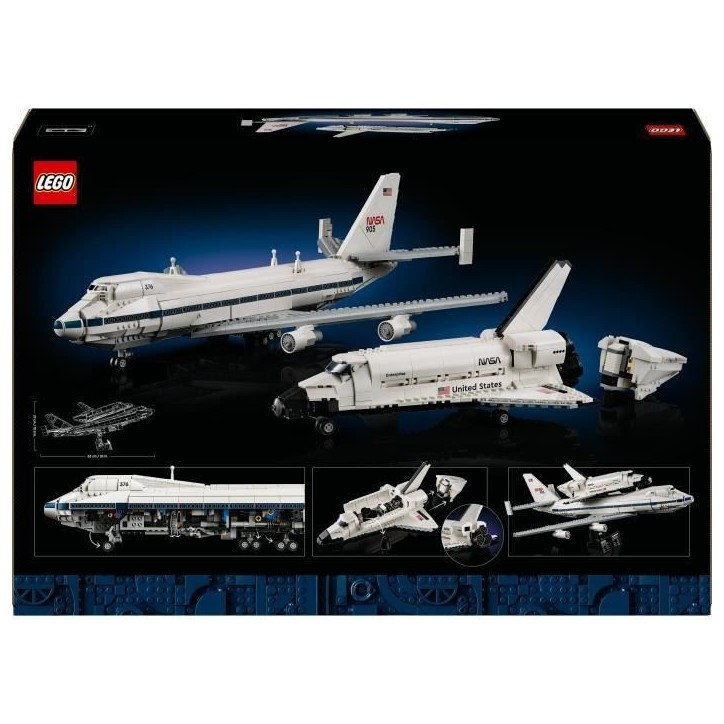 LEGO Icons 10360 Exclu Cdiscount L'aéronef de transport de navette LEGO Icons 10360 Exclu Cdiscount L'aéronef de transport de navette