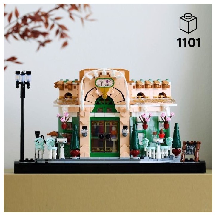 LEGO Icons 10362 Le café français - Décoration parisienne pour étagere - Set pour adulte LEGO Icons 10362 Le café français - Décoration parisienne pour étagere - Set pour adulte