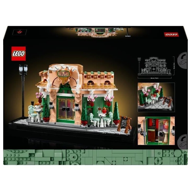 LEGO Icons 10362 Le café français - Décoration parisienne pour étagere - Set pour adulte LEGO Icons 10362 Le café français - Décoration parisienne pour étagere - Set pour adulte