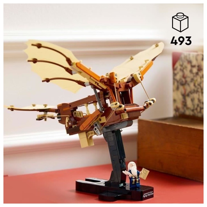 LEGO Icons 10363 La machine volante de Léonard de Vinci - Décoration pour adultes LEGO Icons 10363 La machine volante de Léonard de Vinci - Décoration pour adultes