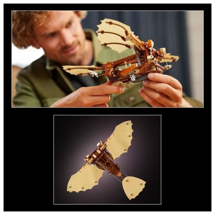 LEGO Icons 10363 La machine volante de Léonard de Vinci - Décoration pour adultes LEGO Icons 10363 La machine volante de Léonard de Vinci - Décoration pour adultes