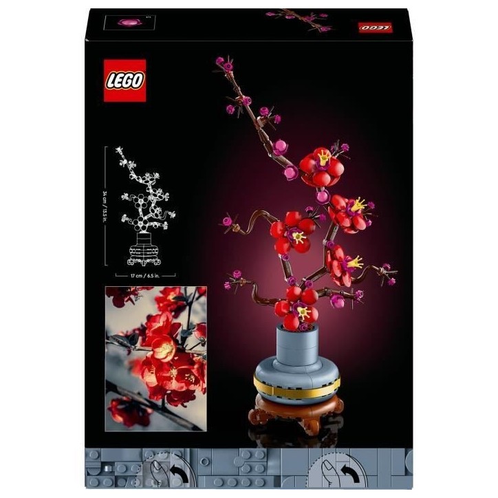 LEGO Icons 10369 Les Fleurs de Prunier - Décoration Florale d'Intérieur, Set pour Adultes LEGO Icons 10369 Les Fleurs de Prunier - Décoration Florale d'Intérieur, Set pour Adultes