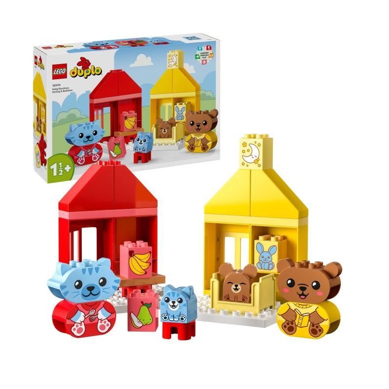 LEGO 10414 DUPLO My First Mes Rituels Quotidiens - Le Repas et le Couc LEGO 10414 DUPLO My First Mes Rituels Quotidiens - Le Repas et le Couc