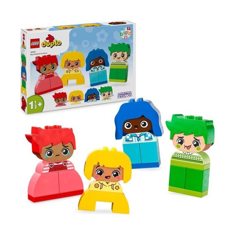 LEGO 10415 DUPLO My First Fortes Émotions et Grands Sentiments, Jouet LEGO 10415 DUPLO My First Fortes Émotions et Grands Sentiments, Jouet