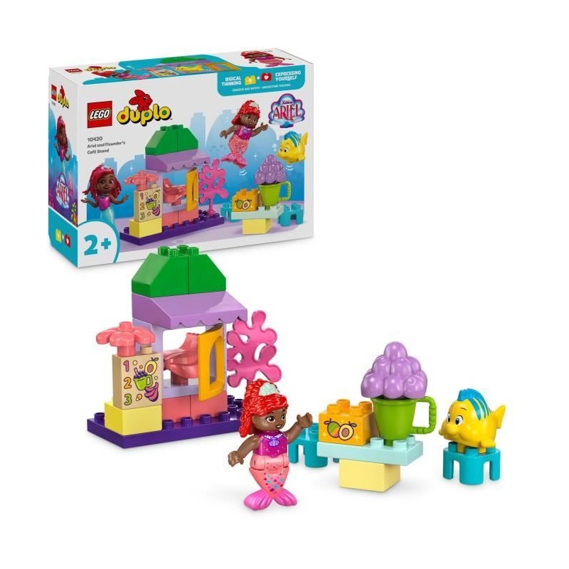 LEGO DUPLO | Disney 10420 Le stand de café d'Ariel et de Polochon - S