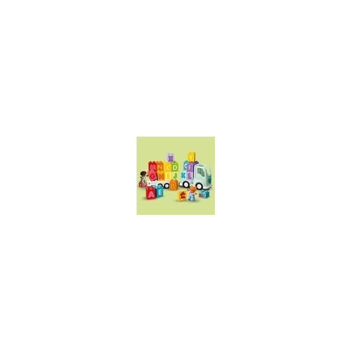 LEGO 10421 DUPLO Ma Ville Le Camion de l'Alphabet, Jouet d'Apprentissage de l'Alphabet pour Enfants Des 2 Ans LEGO 10421 DUPLO Ma Ville Le Camion de l'Alphabet, Jouet d'Apprentissage de l'Alphabet pour Enfants Des 2 Ans