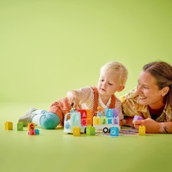 LEGO 10421 DUPLO Ma Ville Le Camion de l'Alphabet, Jouet d'Apprentissa