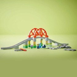 LEGO DUPLO Ma ville 10426 Set d'extension : Les rails et le pont du tr