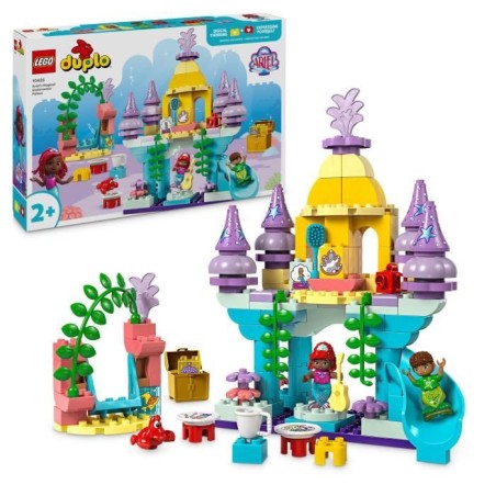 LEGO DUPLO | Disney 10435 Le palais sous-marin magique d'Ariel - Poup