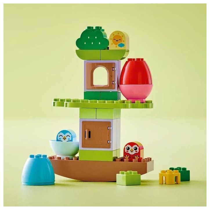 LEGO DUPLO My First 10440 Arbre qui se balance et s'empile - Jouet interactif pour bébés