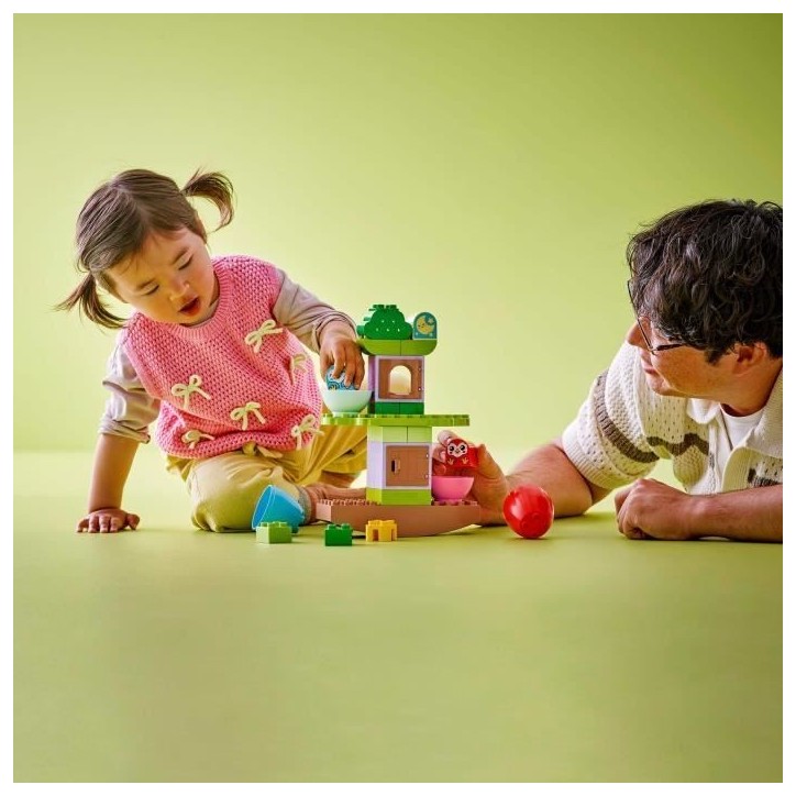 LEGO DUPLO My First 10440 Arbre qui se balance et s'empile - Jouet interactif pour bébés