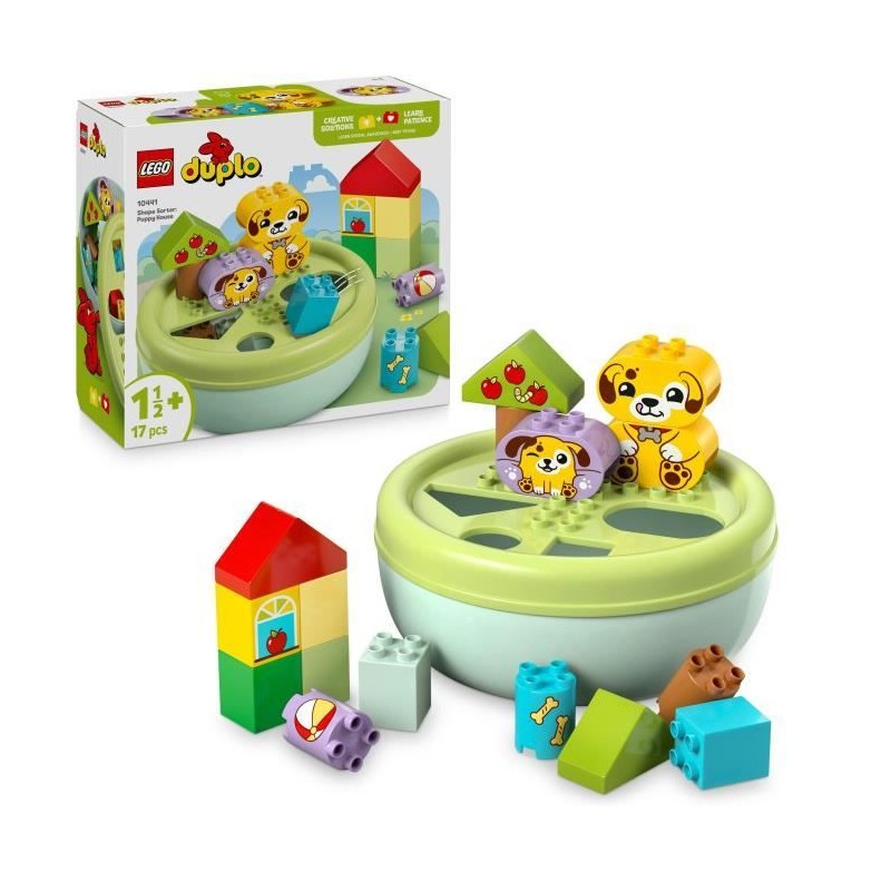 LEGO DUPLO My First 10441 Trieur De Formes : La Niche Du Chiot - Jeu D LEGO DUPLO My First 10441 Trieur De Formes : La Niche Du Chiot - Jeu D