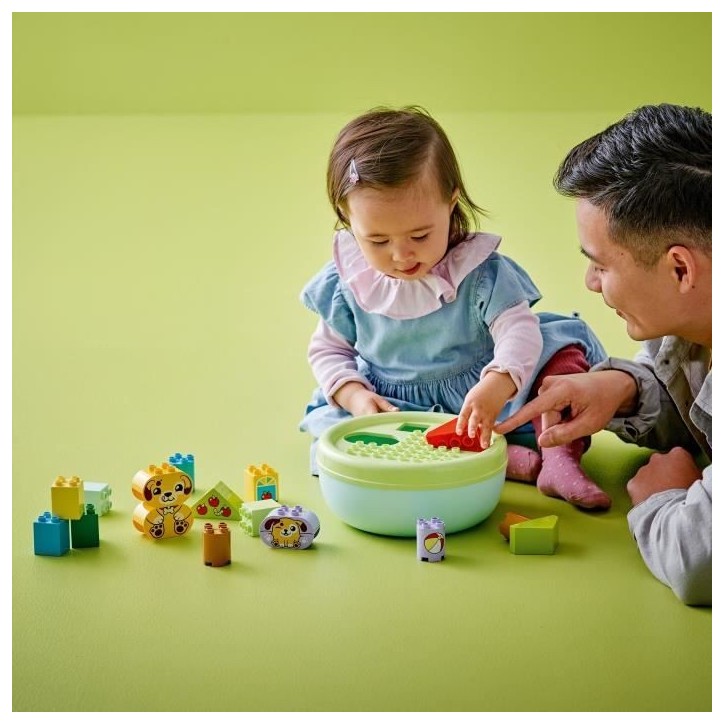 LEGO DUPLO My First 10441 Trieur De Formes : La Niche Du Chiot - Jeu D'éveil Des 18 Mois