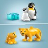 LEGO DUPLO Ma ville 10442 Familles d'animaux sauvages : pingouins et l