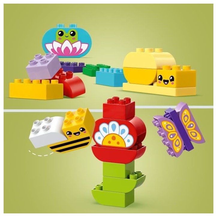 LEGO DUPLO Ma ville 10444 Le jardin créatif et les fleurs - Jeu de construction des 2 ans