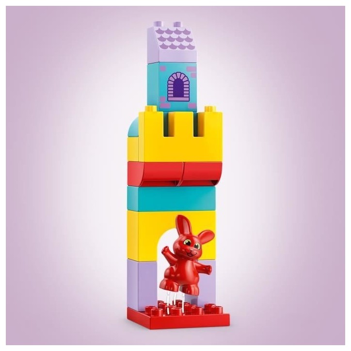 LEGO DUPLO 10450 Le Jeu Du Château d'Hopsy - Jouet De Construction Des 3 Ans Avec Animaux
