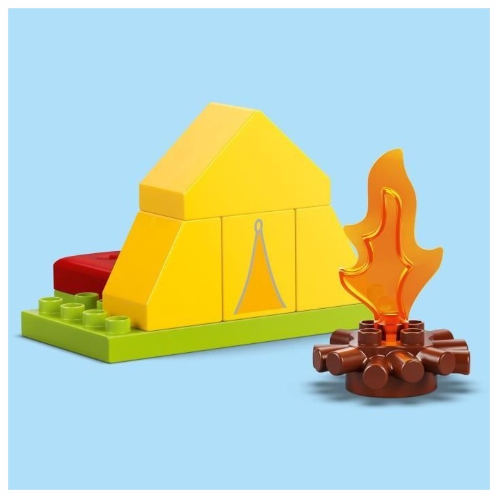 LEGO DUPLO Peppa Pig 10452 Les Vacances au Camping - Jeu de construction des 2 ans LEGO DUPLO Peppa Pig 10452 Les Vacances au Camping - Jeu de construction des 2 ans