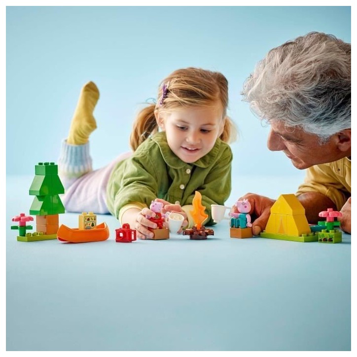 LEGO DUPLO Peppa Pig 10452 Les Vacances au Camping - Jeu de construction des 2 ans LEGO DUPLO Peppa Pig 10452 Les Vacances au Camping - Jeu de construction des 2 ans