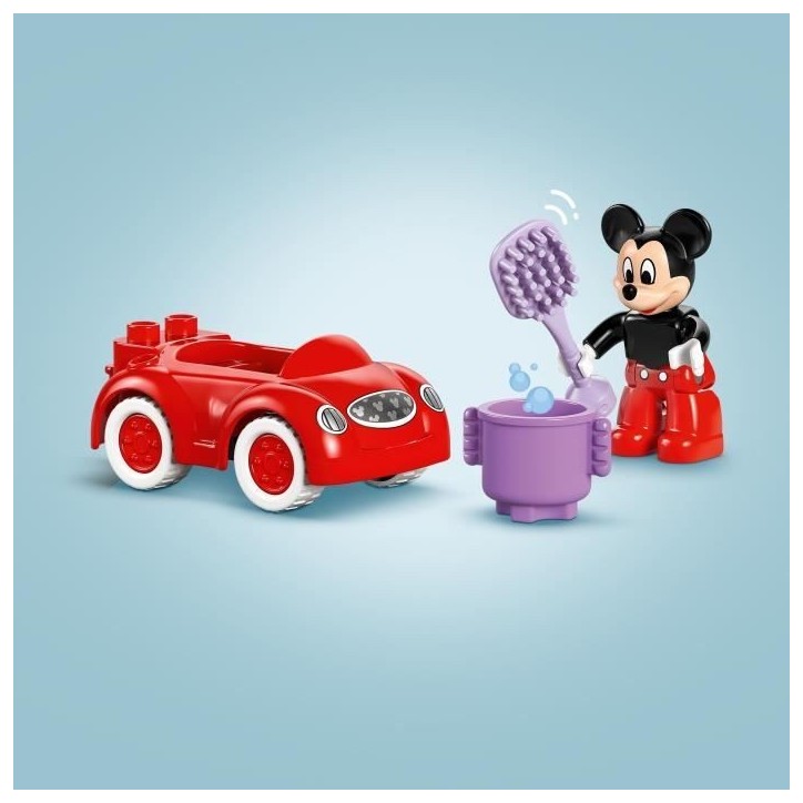LEGO DUPLO | Disney 10454 La maison et la Voiture de Mickey - Jeu de construction 2 ans LEGO DUPLO | Disney 10454 La maison et la Voiture de Mickey - Jeu de construction 2 ans