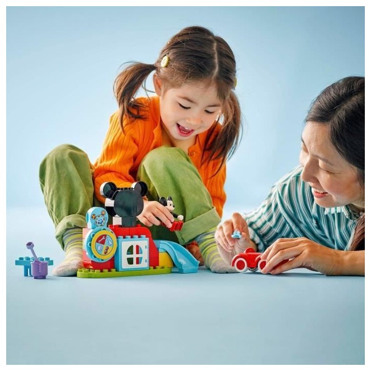 LEGO DUPLO | Disney 10454 La maison et la Voiture de Mickey - Jeu de construction 2 ans LEGO DUPLO | Disney 10454 La maison et la Voiture de Mickey - Jeu de construction 2 ans