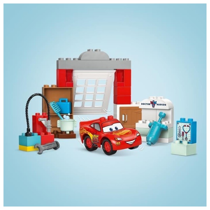 LEGO DUPLO ¦ Disney Et Pixar Cars 10456 La Visite De Mcqueen Au Garage De Doc - Jeu 2 Ans LEGO DUPLO ¦ Disney Et Pixar Cars 10456 La Visite De Mcqueen Au Garage De Doc - Jeu 2 Ans