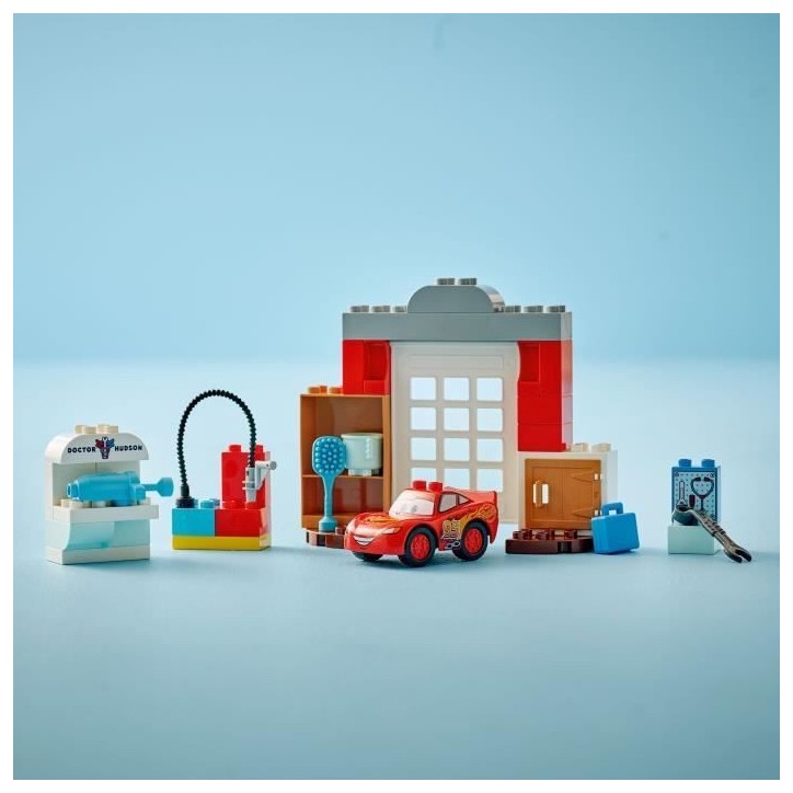 LEGO DUPLO ¦ Disney Et Pixar Cars 10456 La Visite De Mcqueen Au Garage De Doc - Jeu 2 Ans LEGO DUPLO ¦ Disney Et Pixar Cars 10456 La Visite De Mcqueen Au Garage De Doc - Jeu 2 Ans