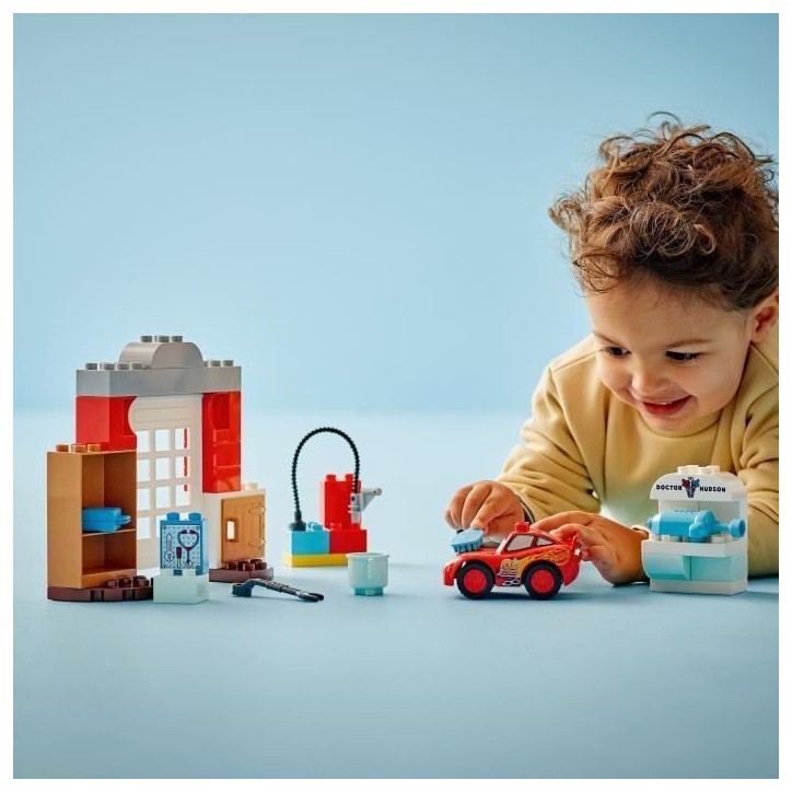 LEGO DUPLO ¦ Disney Et Pixar Cars 10456 La Visite De Mcqueen Au Garage De Doc - Jeu 2 Ans LEGO DUPLO ¦ Disney Et Pixar Cars 10456 La Visite De Mcqueen Au Garage De Doc - Jeu 2 Ans