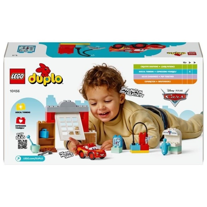 LEGO DUPLO ¦ Disney Et Pixar Cars 10456 La Visite De Mcqueen Au Garage De Doc - Jeu 2 Ans LEGO DUPLO ¦ Disney Et Pixar Cars 10456 La Visite De Mcqueen Au Garage De Doc - Jeu 2 Ans