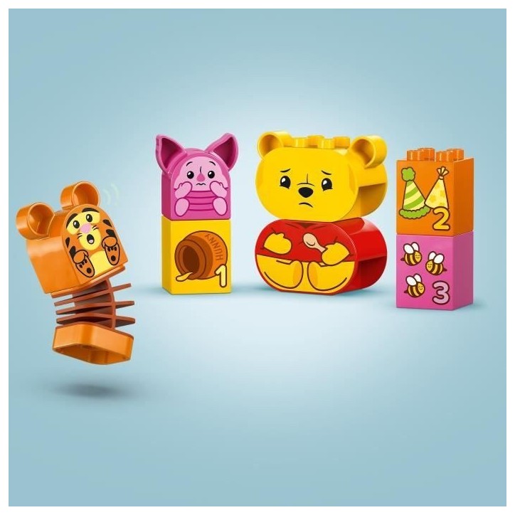 LEGO DUPLO | Disney 10457 L'Anniversaire de Winnie l'Ourson - Jeu de construction 18 mois