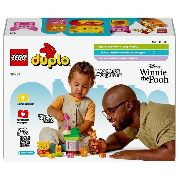 LEGO DUPLO | Disney 10457 L'Anniversaire de Winnie l'Ourson - Jeu de construction 18 mois