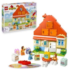 LEGO DUPLO 10459 La Maison de Famille de Bluey et le Jeu de Mémoire -