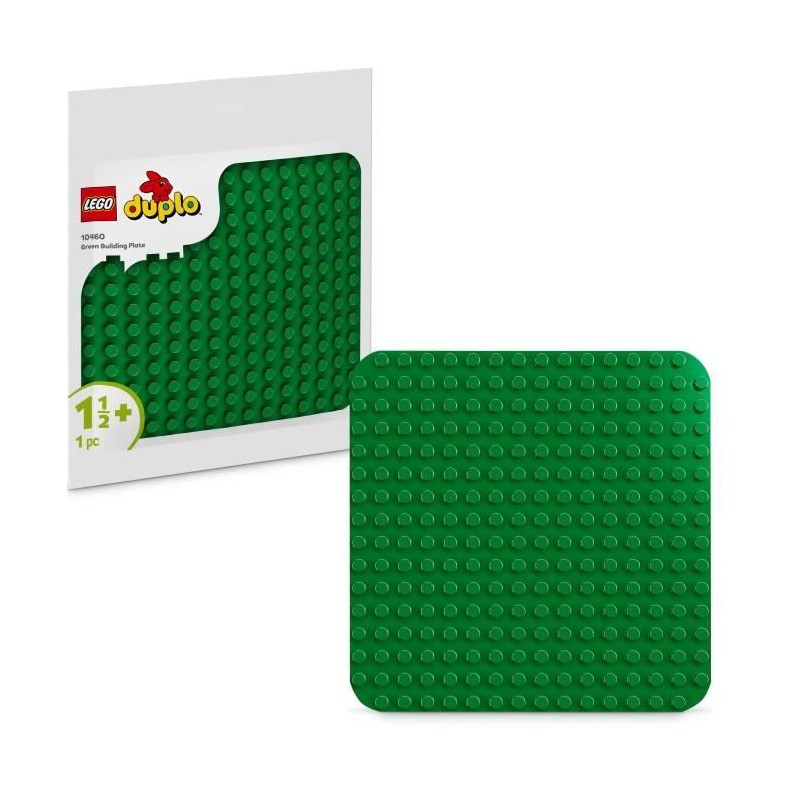 LEGO DUPLO 10460 Plaque de construction verte Jouet de construction po LEGO DUPLO 10460 Plaque de construction verte Jouet de construction po