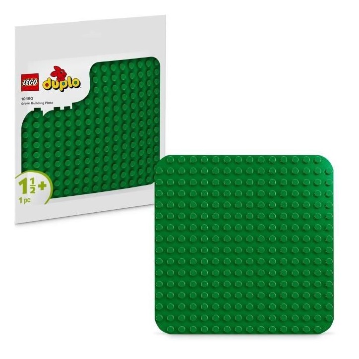 LEGO DUPLO 10460 Plaque de construction verte Jouet de construction pour bébés de 18 mois LEGO DUPLO 10460 Plaque de construction verte Jouet de construction pour bébés de 18 mois