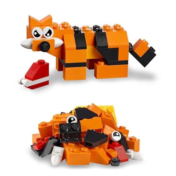 LEGO Classic 10696 La boîte de briques créatives, Rangement facile des jouets, Cadeau de fan LEGO Masters