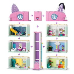 LEGO 10788 La Maison Magique de Gabby - Jouet de Construction pour enf