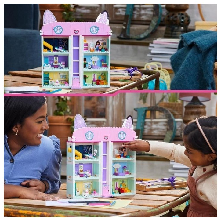 LEGO 10788 La Maison Magique de Gabby - Jouet de Construction pour enfant 4 ans - Figurines
