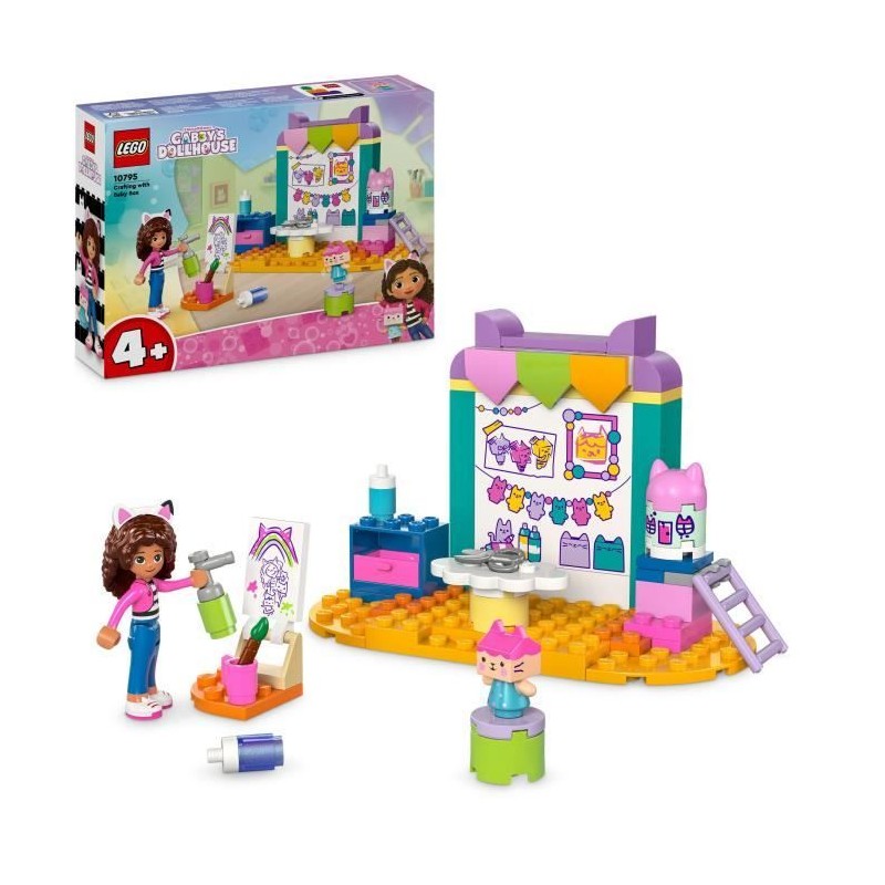 LEGO Gabby et la maison magique 10795 Bricolage avec Bébé Boîte, Je LEGO Gabby et la maison magique 10795 Bricolage avec Bébé Boîte, Je