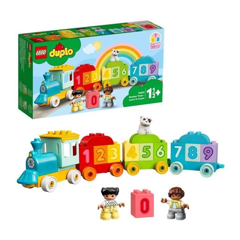 LEGO 10954 DUPLO Le train des chiffres - Apprendre a compter Jeux édu LEGO 10954 DUPLO Le train des chiffres - Apprendre a compter Jeux édu