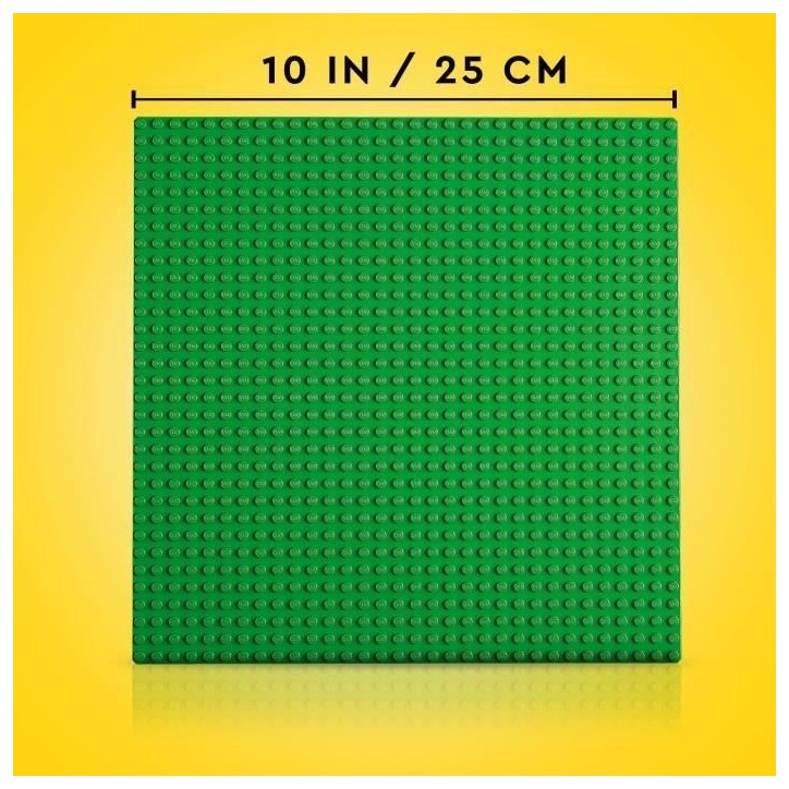 LEGO 11023 Classic La Plaque De Construction Verte 32x32, Socle de Base pour Construction, Assemblage et Exposition
