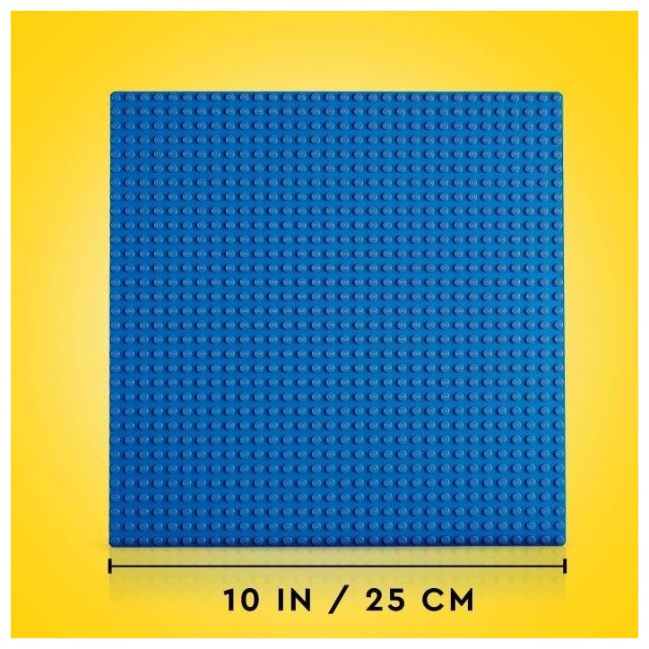 LEGO 11025 Classic La Plaque De Construction Bleue 32x32, Socle de Base pour Construction, Assemblage et Exposition LEGO 11025 Classic La Plaque De Construction Bleue 32x32, Socle de Base pour Construction, Assemblage et Exposition