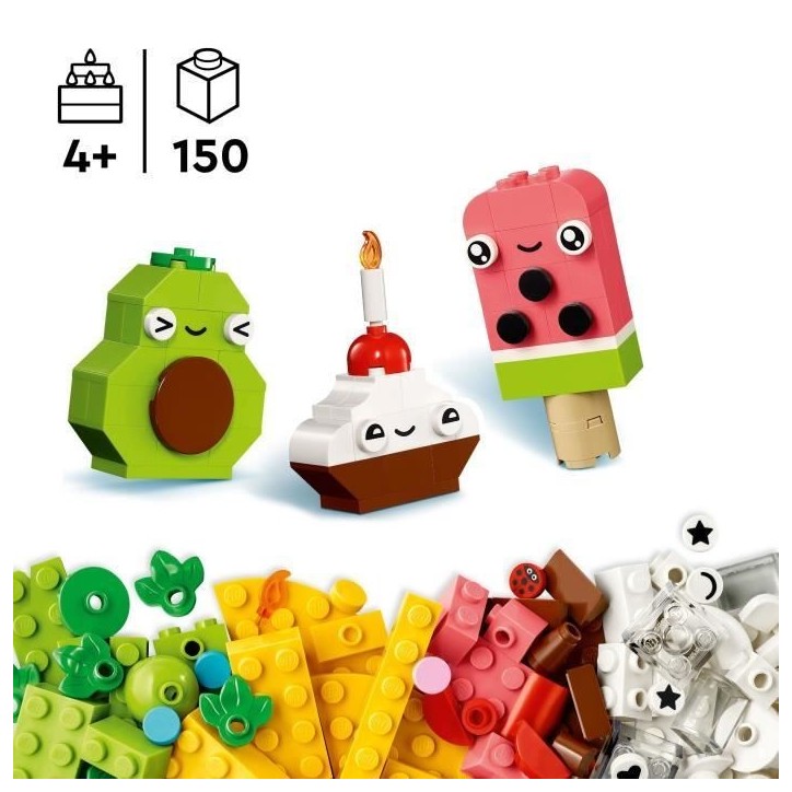LEGO Classic 11039 Les aliments créatifs - Jouet de construction pour enfants des 4 ans LEGO Classic 11039 Les aliments créatifs - Jouet de construction pour enfants des 4 ans