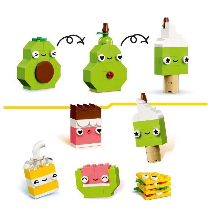 LEGO Classic 11039 Les aliments créatifs - Jouet de construction pour enfants des 4 ans LEGO Classic 11039 Les aliments créatifs - Jouet de construction pour enfants des 4 ans