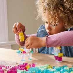 LEGO Classic 11040 La Boîte de Briques Transparentes Magiques - Jeu d